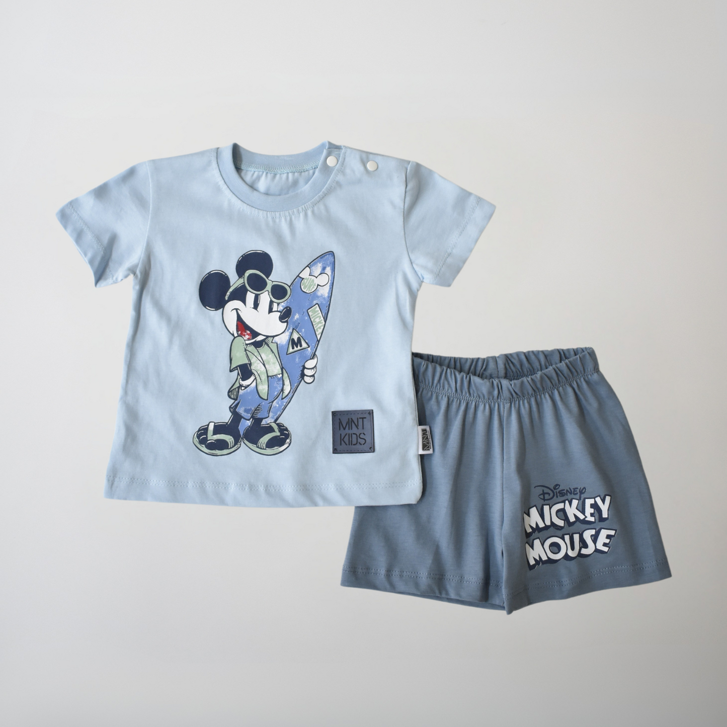 Surfer Mouse Casual Short Set-3