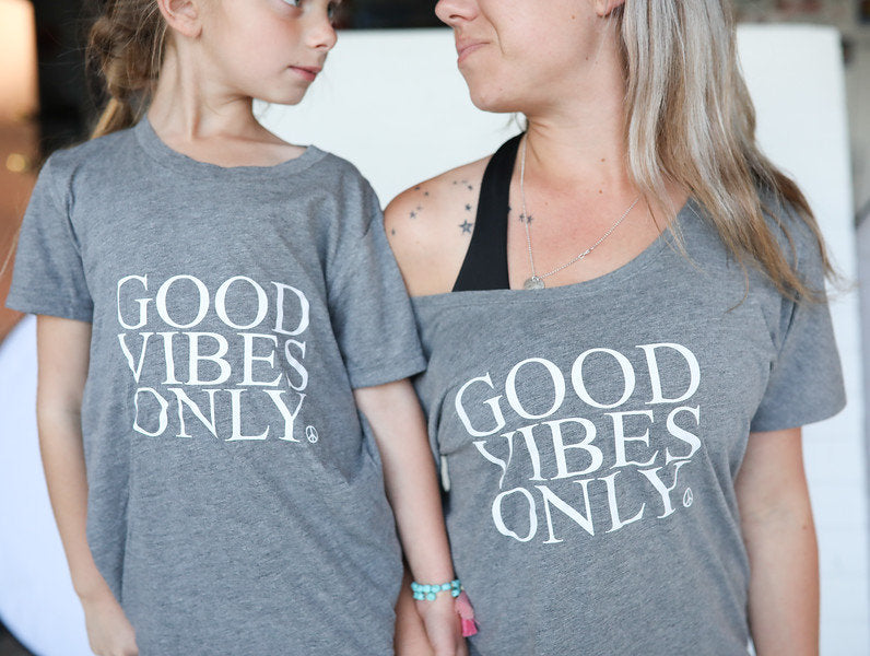 Good Vibes Only - Kid's + Toddler Onesies and Tees-1