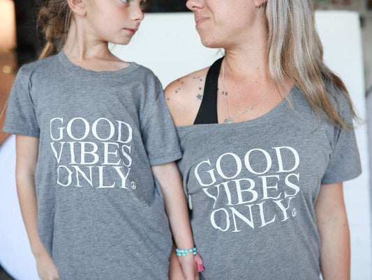 Good Vibes Only - Kid's + Toddler Onesies and Tees-1